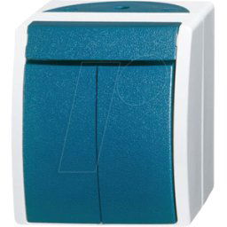 BUSCH-JAEGER BJ 2601-5 W-53 - Interruptor basculante de conexión en serie