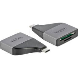 DELOCK 64117 - Lector de tarjetas USB tipo C™ para tarjetas de memoria SD