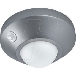 LEDVANCE LDV 075270855 - Luz nocturna NIGHTLUX, 105 lm, con sensor de movimiento, platead