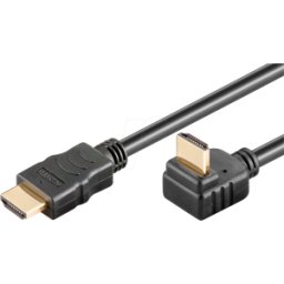 GOOBAY 31924 - Cable HDMI®/™ de alta velocidad de 270° con Ethernet, 5 m