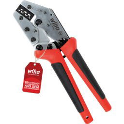 WIHA 45796 - Herramienta de crimpado para conectores MC4, 250 mm