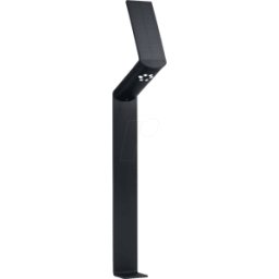 PAULMANN PLM 94262 - Luz solar LED, lámpara de pie, antracita, IP44, detector