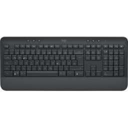 LOGITECH K650 SW - Teclado inalámbrico, Logi Bolt/Bluetooth, negro, DE