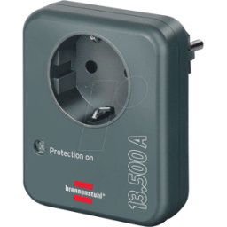 BRENNENSTUHL BRE 1506996 - Adaptador de protección contra sobretensión, 16 A,