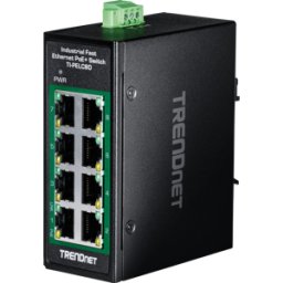 TRENDNET TRN TI-PELC80 - Switch, 5 puertos, Fast Ethernet, PoE+