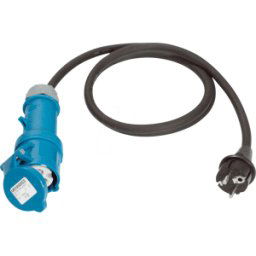 WEINGÄRTNER CEE-ADAPTER 3-K - Conector con puesta a tierra a acoplamiento CEE 230 V/16 A