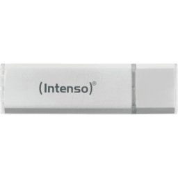 INTENSO 3521482 - Memoria USB, USB 2.0, 32 GB, aluminio Line plateada