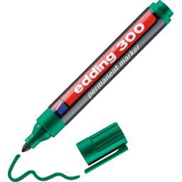 EDDING 300GN - Marcador permanente / verde / 1,5-3,0mm