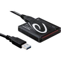 DELOCK 91704 - Lector de tarjetas, externo, USB 3,0, 64 en 1