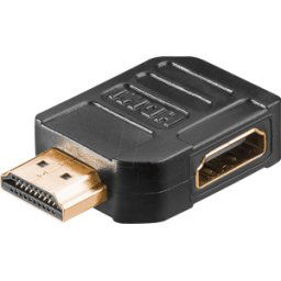 GOOBAY 51725 - Adaptador, conector HDMI macho a conector hembra HDMI hembra, 27