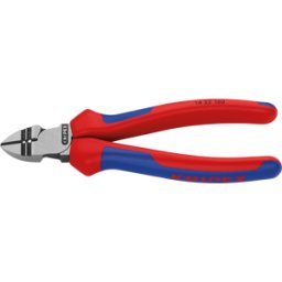 KNIPEX KN 14 22 160 - Alicates de corte diagonal pelacables, 160 mm, cabeza pulida