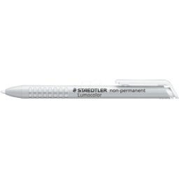 STAEDTLER 768N-0 - Marcador seco no permanente omnícromo blanco 3 mm