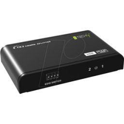 TECHLY IDA HDMI2-4K2HDR - HDMI Splitter 4K, 2 puertos