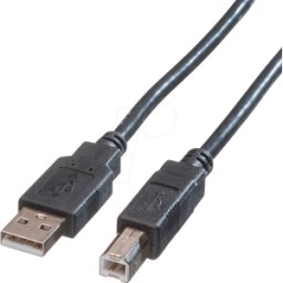 ROLINE 11028818 - Cable USB 2,0, A St. A B St., 1,8 m..