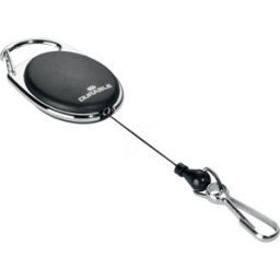 DURABLE 832701 - Jojo STYLE, con gancho de resorte, negro