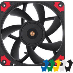 NO NFA12X15PWMSW - NOCTUA NF-A12x15 PWM Chromax.black.swap Ventilador de la carcasa