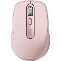 LOGITECH MXA3SRO - Ratón (ratón), Bluetooth, MX Anywhere 3S, rosa