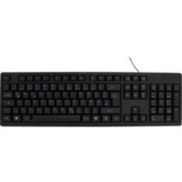 INTER-TECH IT88884095 - Teclado, USB, negro