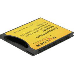 DELOCK 62637 - Lector de tarjetas, interno, adaptador, Compact Flash, SD