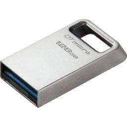 KINGSTON DTMC3G2/128GB - Memoria USB, USB 3,1, 128 GB, DataTraveller Micro