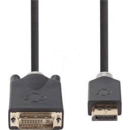 NEDIS N CCBW34800AT20 - Cable, conector HDMI > conector DVI-D de 2 m, antracita