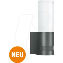 STEINEL 0069353 - Luz de pared, redondo, negro, E27