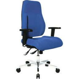 TST PI99GBC6 - Silla de oficina Topstar Point 91 azul sin reposabrazos