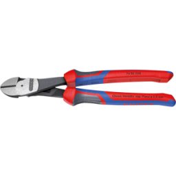 KNIPEX KN 74 02 250 - Alicates de corte diagonal de fuerza, 250 mm, cabeza pulida
