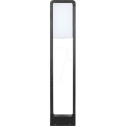 V-TAC VT-20113 - Luminaria de bolardo, SAMSUNG Chip, 10 W, 900 lm, 3000 K, negro,