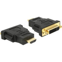 DELOCK 65467 - Adaptador HDMI, conector HDMI-a a conector hembra DVI 24+5