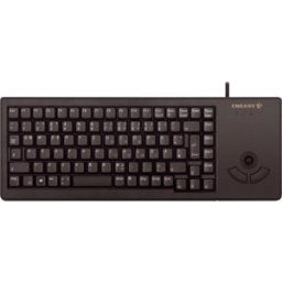 CHERRY G84-5400LUMDE-2 - Teclado, USB, negro, compacto, ratón de bola