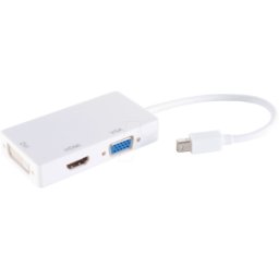 SHIVERPEAKS SHVP BS10-01015 - Adaptador DisplayPort, conector Mini DPmacho > HDMI/DVI/VGA