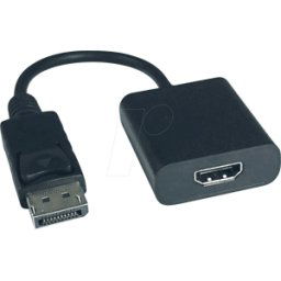 VALUE 12993162 - Adaptador DisplayPort, conector DP a toma HDMI