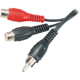 FREI AVK 105 - Cable RCA, conector RCA a 2 conectores RCA, 0,2 m