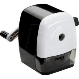 DAHLE 133SW - Máquina manual de puntas de lápiz, negra/blanca