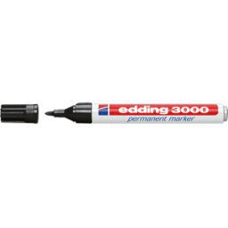 EDDING 3000SW - Marcador permanente, 1,50 - 3,00 mm, negro