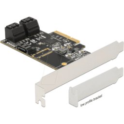 DELOCK 90395 - Tarjeta SATA PCI Express x4 de 5 puertos