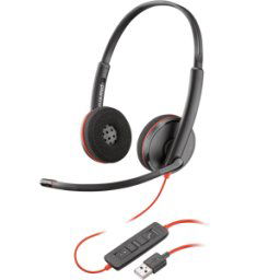 POLY BW C3220 - Auriculares, USB, estéreo, Blackwire 3220