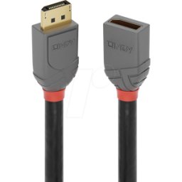LINDY 36497 - Cable DisplayPort 1.4, 8K 60 Hz, 2,0 m
