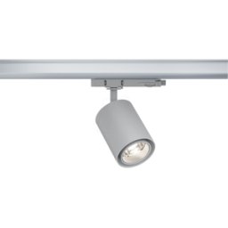 PAULMANN PLM 96561 - Rampa de carril ProRail3 Kratos, 50°, 1000 lm, 9 W, 3000 K, plat