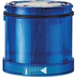 WERMA SIGNALTECHNIK WERMA 644 510 75 - Elemento de señal LED, parpadeante, azul, 24 V AC/DC