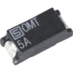 SCHURTER OMT3404 5,0A125 - Fusible SMD de 5,0A, OMT-125V, lento