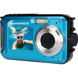 AGFAPHOTO AGFA WP8000BL - Cámara digital, 24 MP, vídeo 1080p, azul