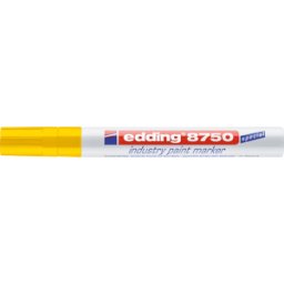 EDDING 8750GE - Marcador de pintura industrial, 2,0-4,0 mm, amarillo