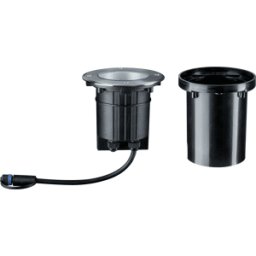 PAULMANN PLM 93907 - Luminaria de suelo empotrada Plug&Shine; IP67, 3000K, 20° 6 W, ,