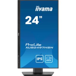 IIYAMA IIY XUB2497HSNB2 - Monitor de 61cm, 1080p, altavoz, puerto USB. LAN, pivote
