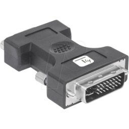TECHLY IADAP-DVI-8700T - Adaptador DVI, DVI 24+5 macho a VGA hembra