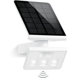STEINEL 671006 - Luz solar LED, reflector, con detector de movimiento, XSOLAR L-S