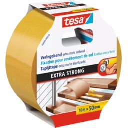 TESA 05686 - Cinta de colocación extra fuerte, 10 m x 50 mm