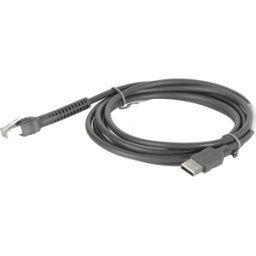 ZEBRA S07ZBR - Escáner de códigos de barras, cable, USB, apantall